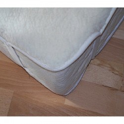 Vlněný matracový chránič AGNES - Jednolůžko 90 x 190 cm
